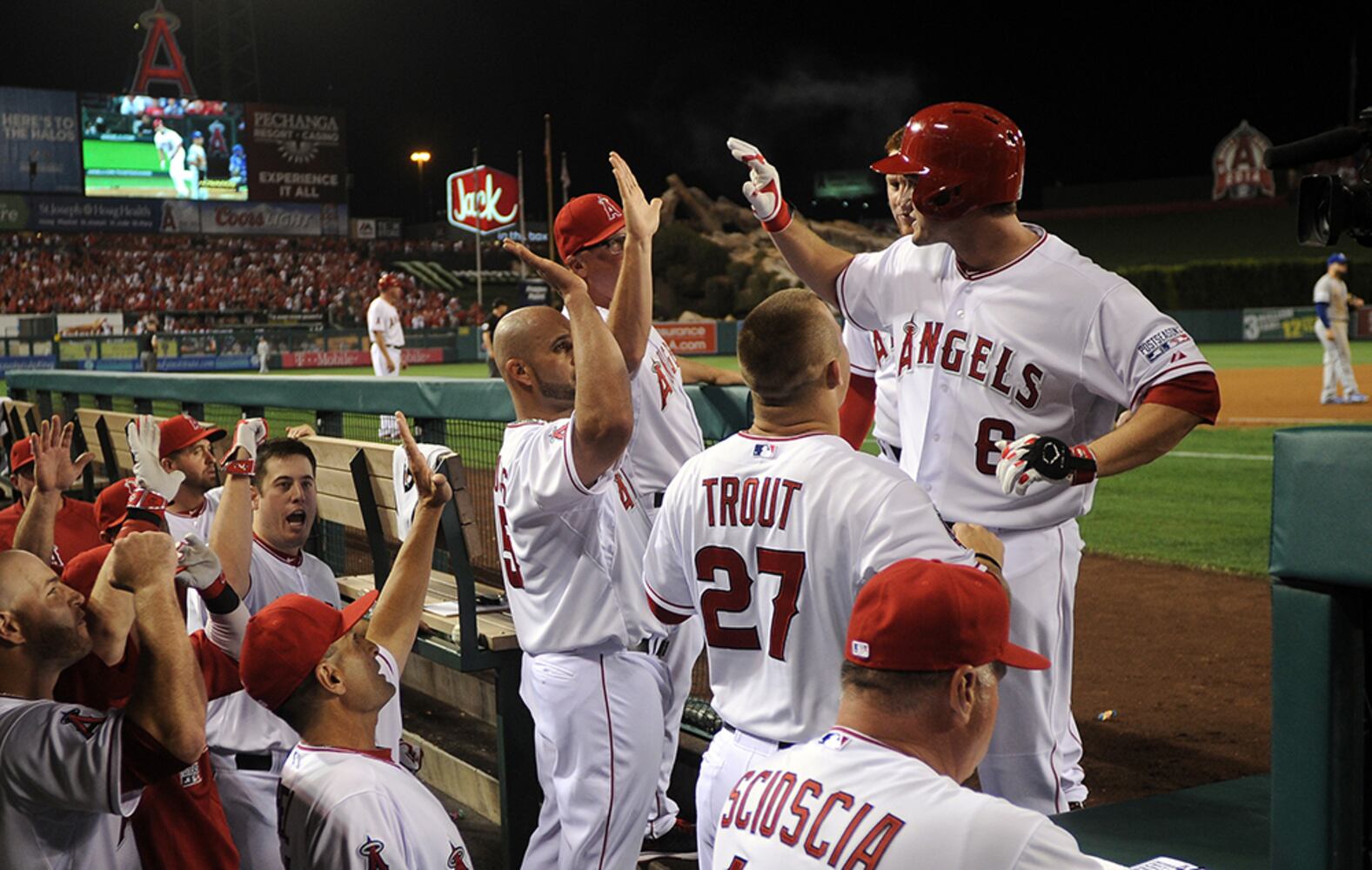 Los Angeles Angels, 12-to-1 odds