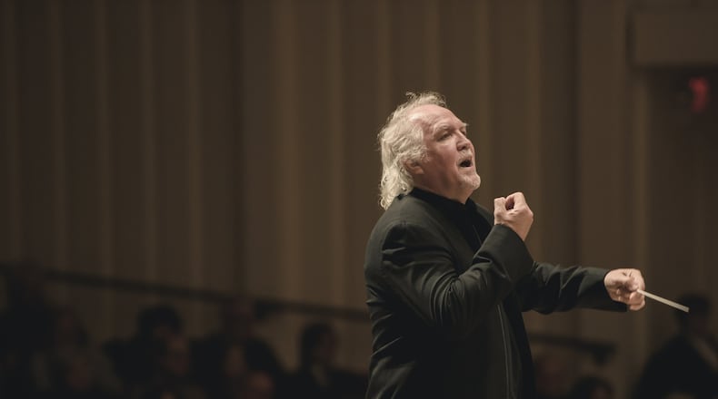 Donald Runnicles, seen here in a previous performance, led the ASO in an all-French program Thursday at Symphony Hall.
