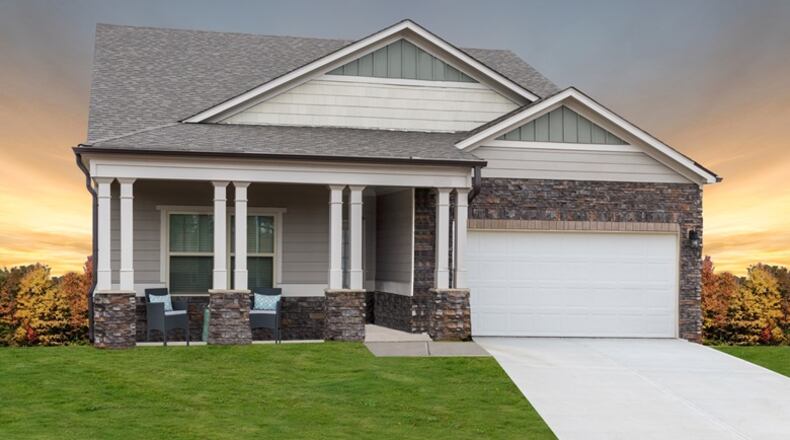 A new subdivision in Mableton will include roadway and transportation improvements on Floyd Road and Glore Road that will be provided by Meritage Homes of Georgia, the project’s developer. (Courtesy of Meritage Homes)