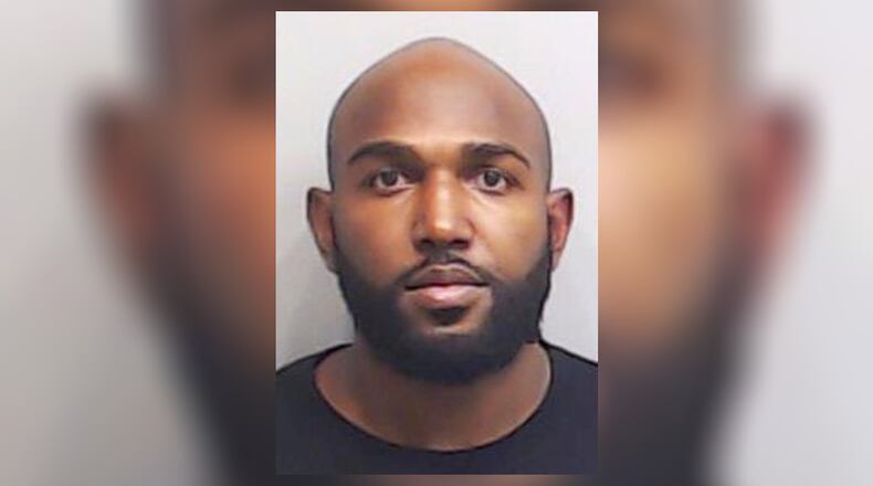 Braves outfielder Marcell Ozuna was being held without bond Saturday night.