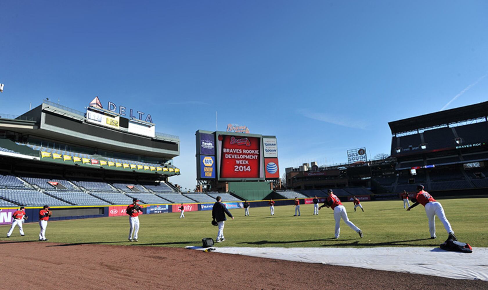 Braves hosts 28 of the organization's prospects