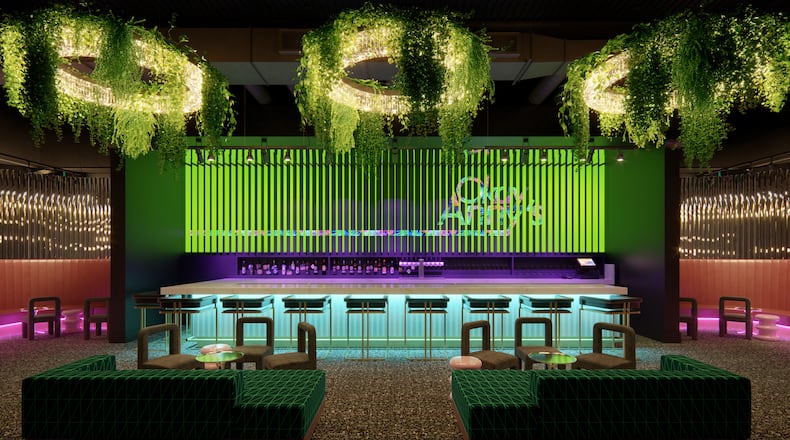 A rendering of Okay Anny's at the Politan Row at Ashford Lane food hall / Courtesy of Politan Row