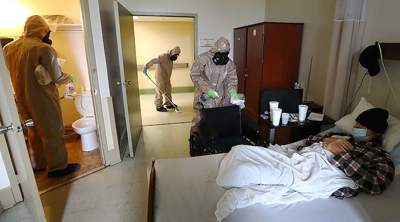 Georgia National Guardsmen have helped disinfect long-term care homes, test patients for COVID-19 and aid busy hospitals and food banks during the coronavirus pandemic.