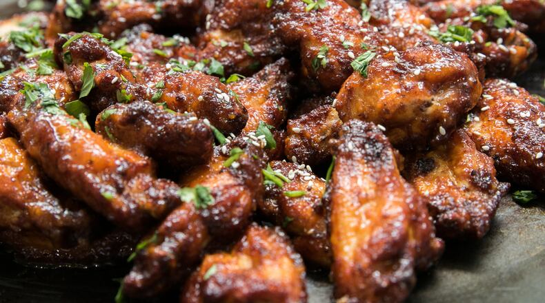 Chicken wings from Bhojanic at the Southern Wing Showdown.