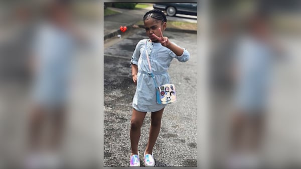 Secoriea Turner, 8, killed Saturday, July 4, 2020, in Atlanta. (family photo)