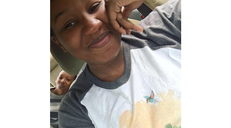 Katherine Juhan-Arnold is the founder of Baby Katie’s Pharm & Kitchen. Peeking over her shoulder is her 10-year-old son, Anthony Juhan Smith. CONTRIBUTED BY KATHERINE JUHAN-ARNOLD