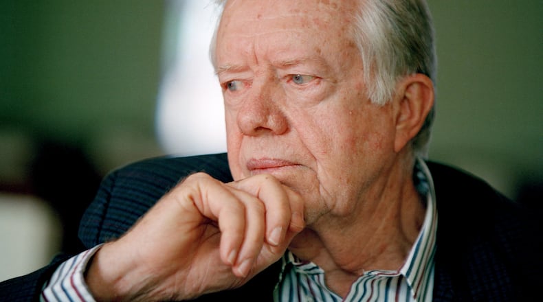 FILE — Former President Jimmy Carter in Plains, Ga., Dec. 11, 1996. (Suzanne DeChillo/The New York Times)