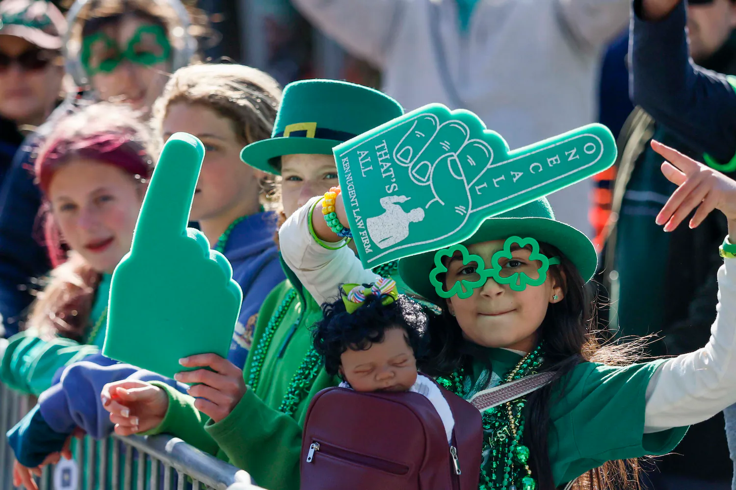 St. Patrick’s Day parade gamer