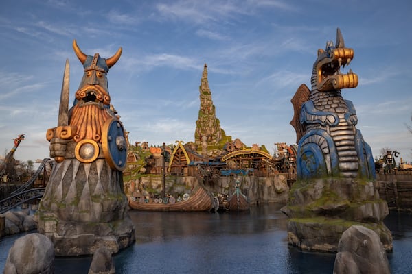 Cómo entrenar a tu dragón: el mundo de la isla Berk en el universo universal universal. (Cortesía del universo Epic Universal)