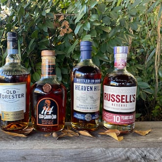 These bourbons offer strong value and great flavor for sipping on cool autumn nights. (Jerry Slater for the AJC)