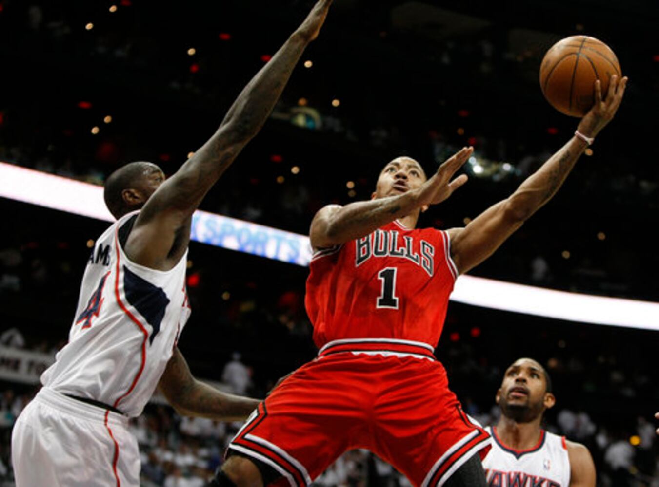 NBA Playoffs: Bulls at Hawks, Game 6