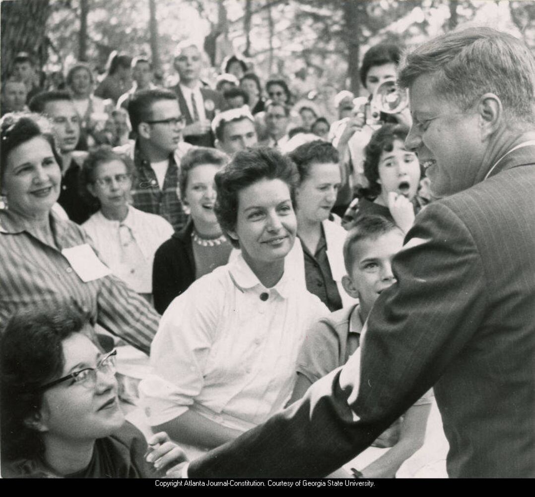 JFK's 1960 visit Warm Springs