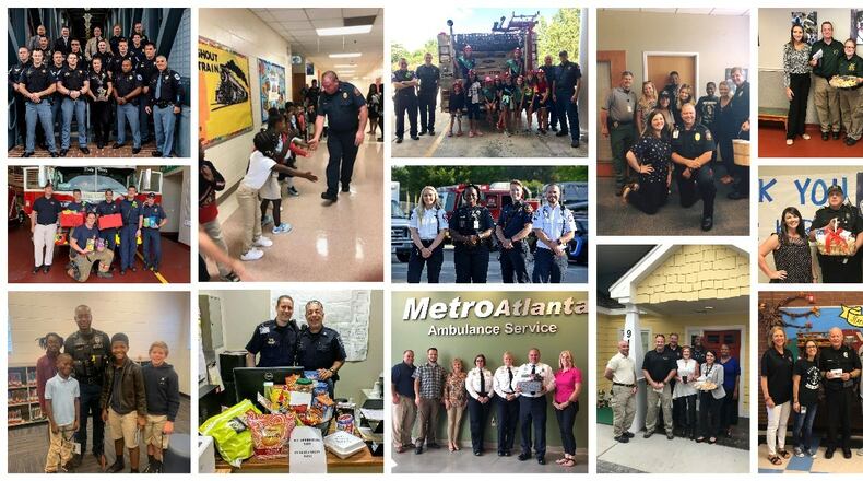 Oct. 3-9 is Public Safety Appreciation Week in Cobb County. (Courtesy of Cobb Chamber)