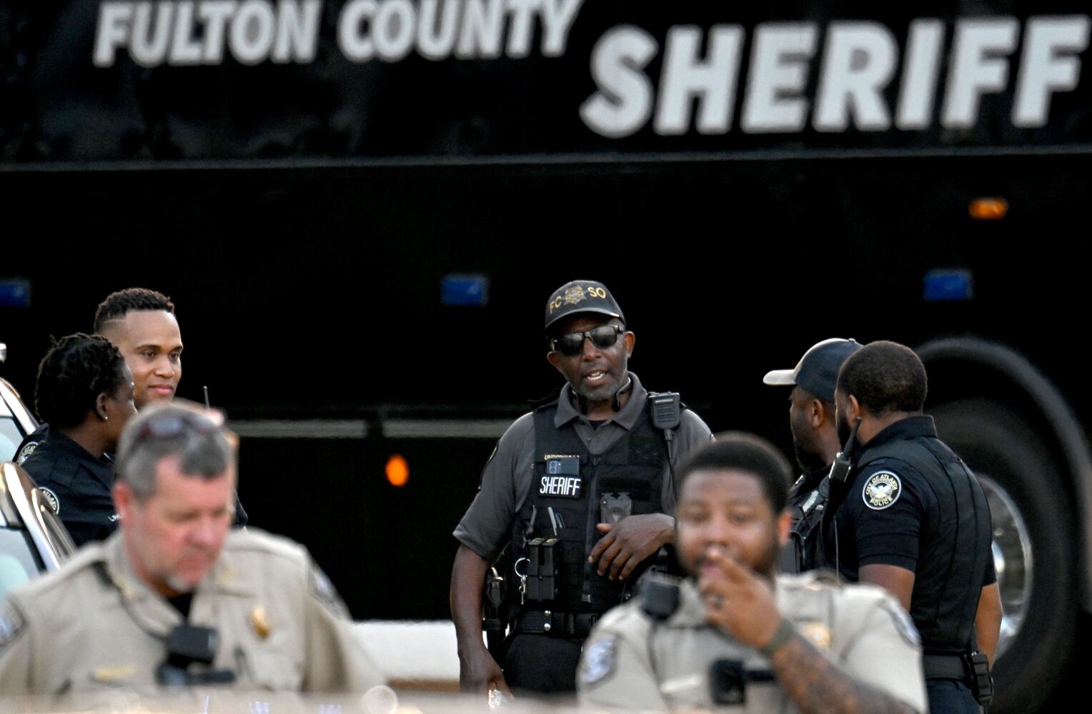 Scene from Fulton County Jail - Thursday