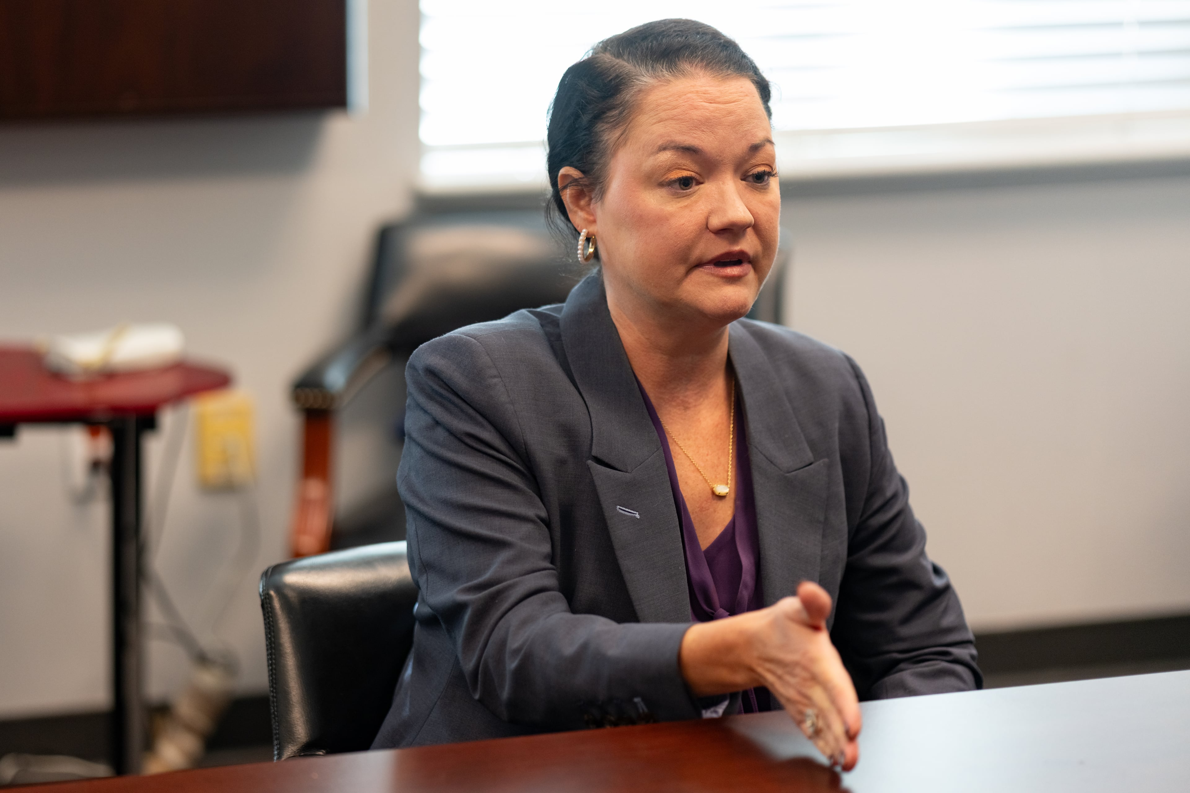 "I don’t believe in just using RICO just to use it. You need to have a point," Griffin Judicial Circuit District Attorney Marie Broder told The Atlanta Journal-Constitution during a Nov. 18 interview. (Ben Hendren for the AJC)