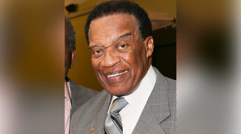 FILE - In this May 23, 2014 file photo, Bernie Casey appears after a performance of "The Tallest Tree in the Forest" in in Los Angeles. Casey, the professional football player turned actor known for parts in "Revenge of the Nerds" and "I'm Gonna Git You Sucka," died Tuesday, Sept. 19, 2017, in Los Angeles after a brief illness. He was 78. (Photo by Ryan Miller/Invision/AP, File)