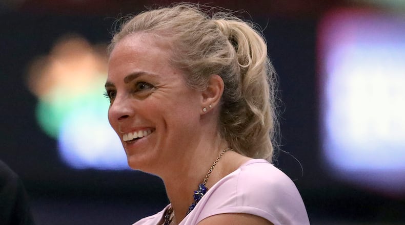 Atlanta Dream head coach Nicki Collen. (AP Photo/Gregory Payan, File)