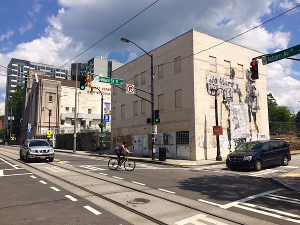 Despite revitalization efforts in the surrounding areas, Auburn Avenue has lagged behind. Photo by Bill Torpy