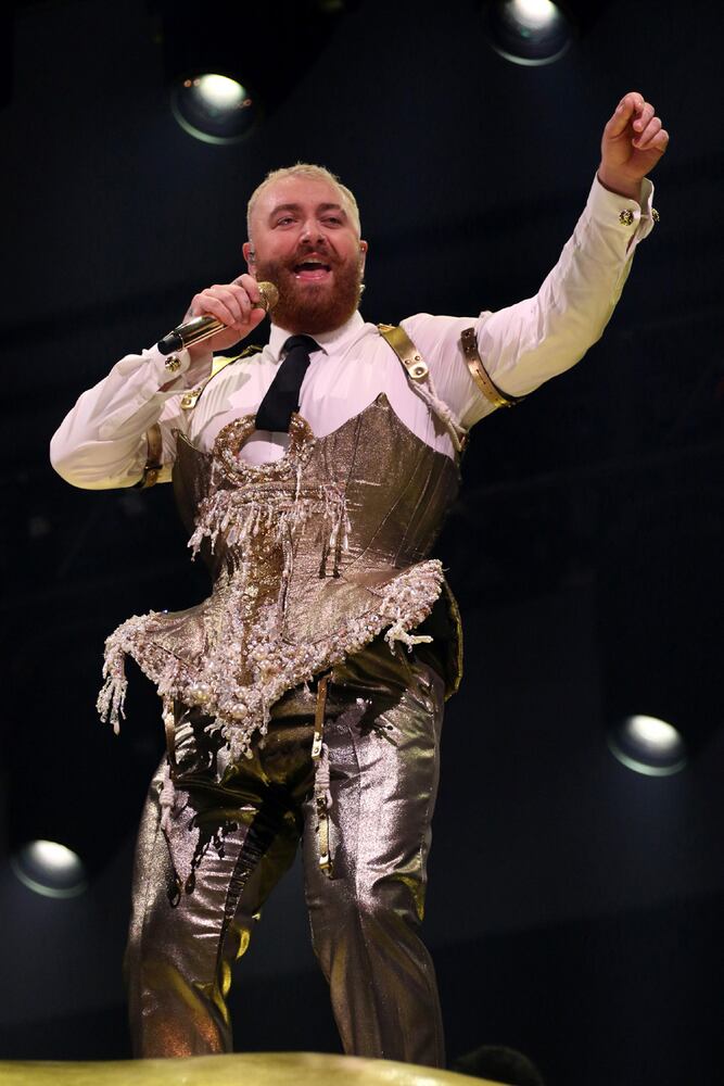  Sam Smith brought "GLORIA the tour" to Gas South Arena in Gwinnett County on Friday, July 28, 2023, with Jessie Reyez opening. (Photo: Robb Cohen for The Atlanta Journal-Constitution)