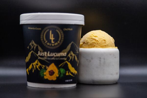 Lucuma ice cream. (Courtesy of Loco 4 Lucuma/James Holdworth)
