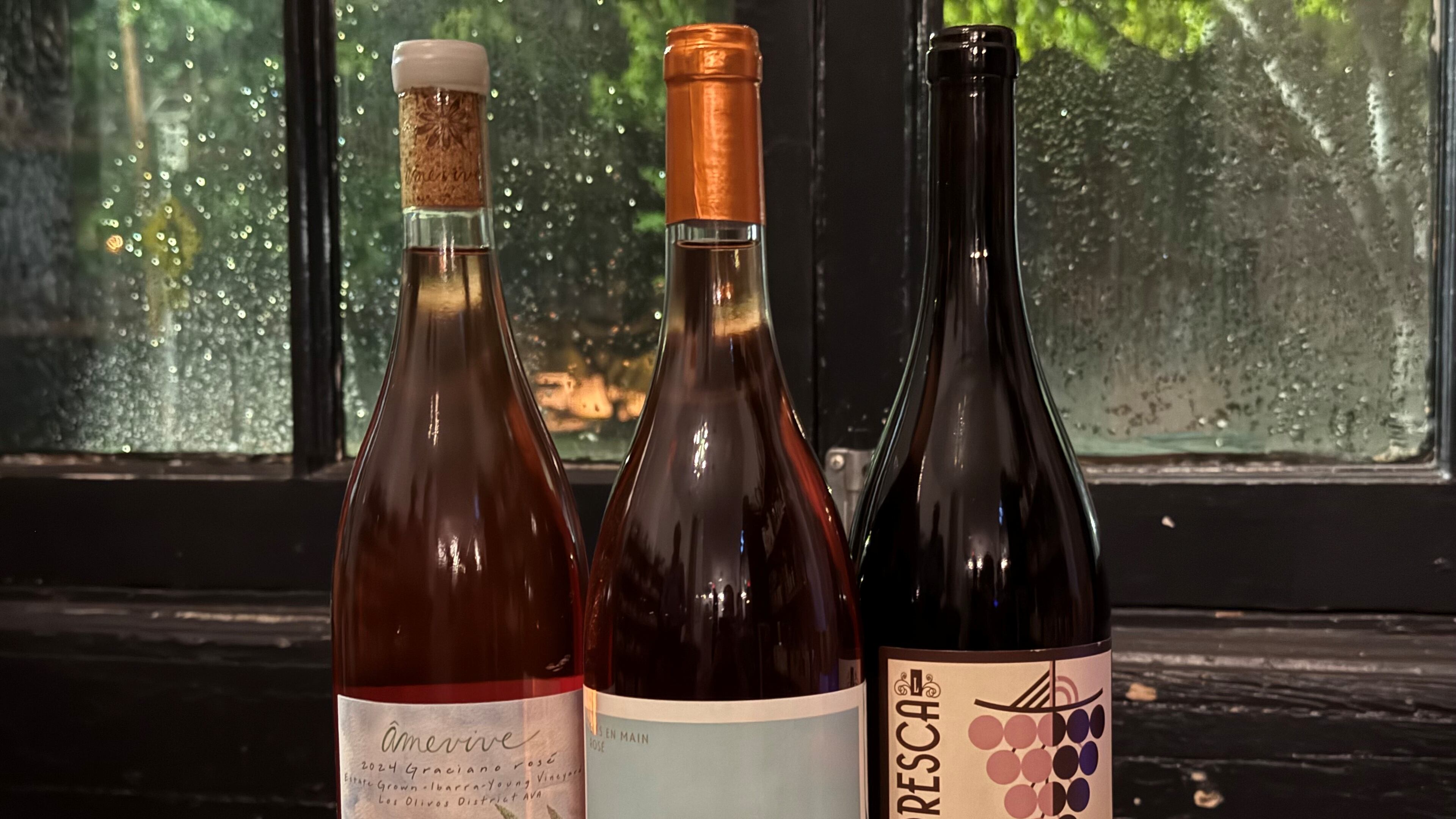 These deep-hued, complex rosés shine with food and offer a nice drinking experience as summer weather gives way to fall. (Krista Slater for The Atlanta Journal-Constitution)