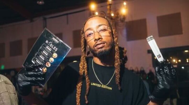 Nehemyah Price is the founder of metro Atlanta pop-up Senpai's Noodle Supply. / Courtesy of Senpai's Noodle Supply