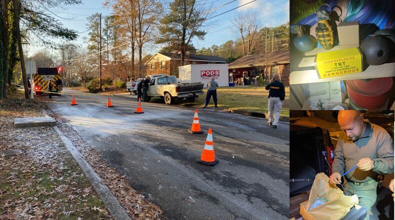 Joseph Borlie Jr. was arrested Monday after an explosion in a Morrow neighborhood, police said.