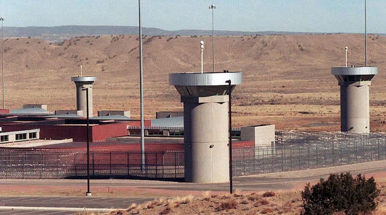 FLORENCE, UNITED STATES: (FILES) Super-maximum-security federal prison in Florence, Colorado. (BOB DAEMMRICH/AFP/Getty Images)