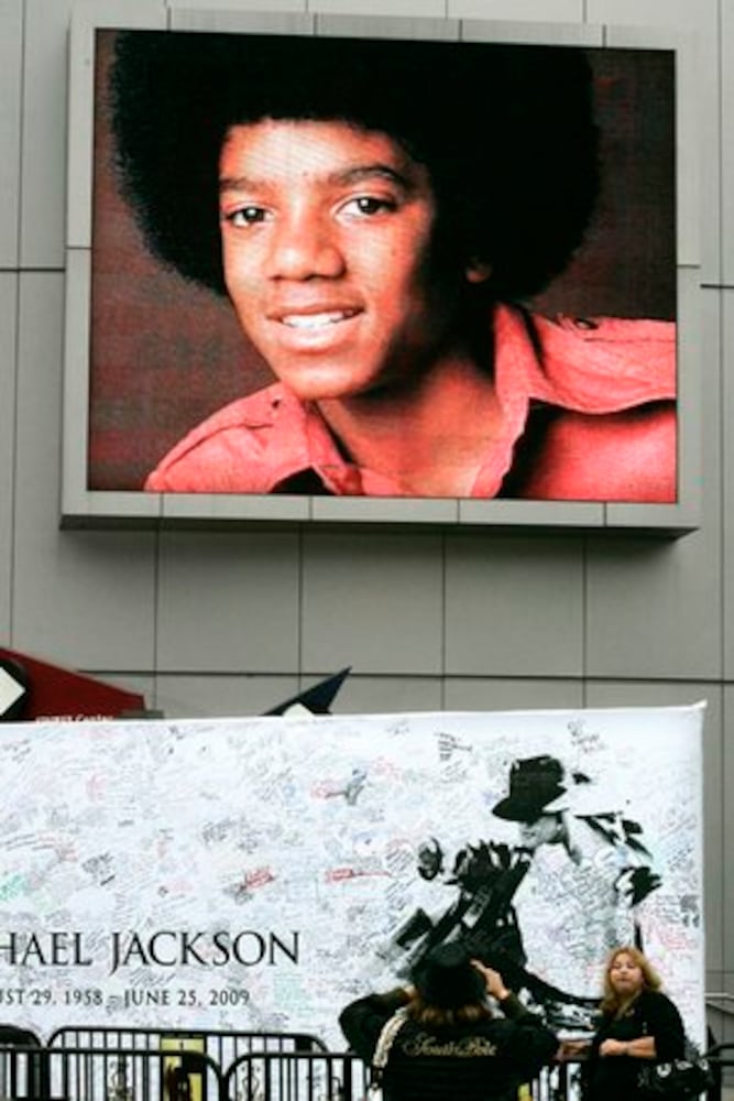 Michael Jackson memorial at Staples Center