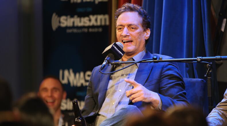 NEW YORK, NY - APRIL 17: Anthony Cumia speaks at SiriusXM's O&A20: Unmasked With Opie & Anthony Special Celebrates 20 Years Of Opie & Anthony at Carolines On Broadway on April 17, 2014 in New York City. (Photo by Cindy Ord/Getty Images for SiriusXM) Anthony Cumia has been part of "Opie & Anthony" since 1995. The show started on XM radio in 2004. CREDIT: Getty
