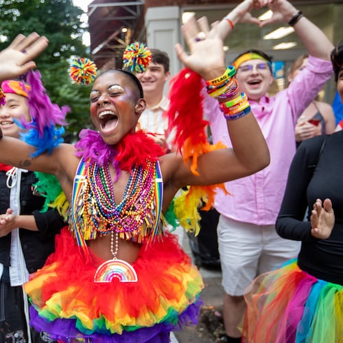 Although June is officially Pride Month, Atlanta Pride holds it festivities in the fall. This year the parade will be Oct. 12. (Jenni Girtman for the AJC)