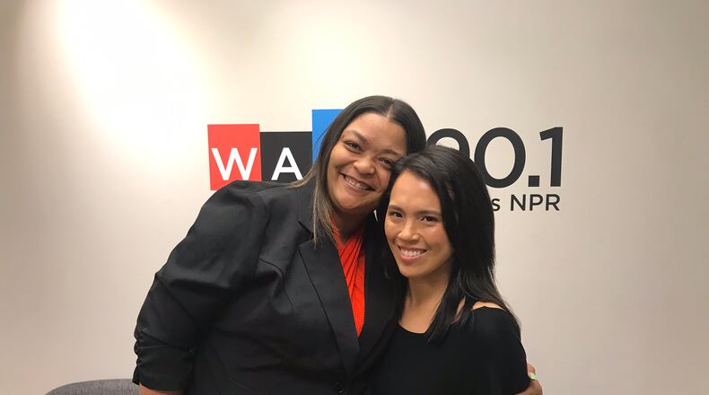 KSU assistant professor Regina Bradley and freelance music journalist Christina Lee are the hosts on a new WABE-FM podcast "Bottom of the Map," which launched May 20, 2019.