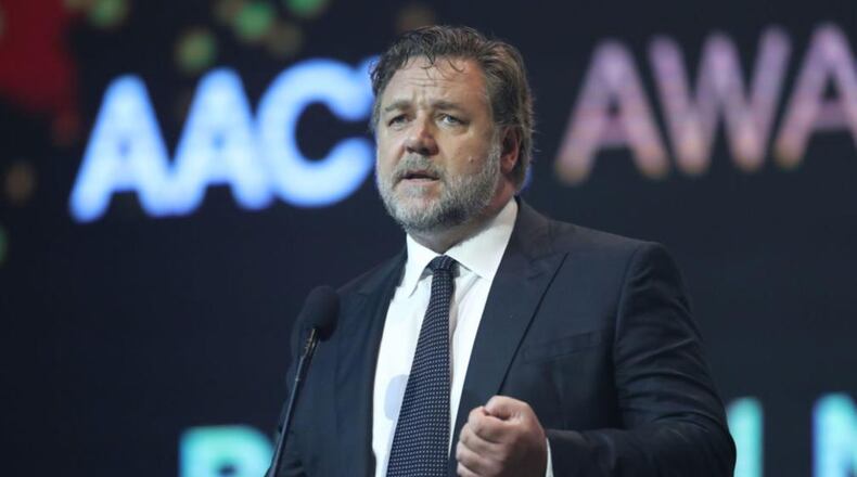 Actor Russell Crowe is selling memorabilia and personal items in an auction.