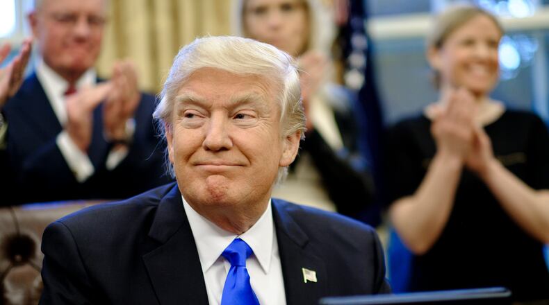 President Donald Trump is apparently mandating a dress code for his female staffer, telling them to 'dress like women.'