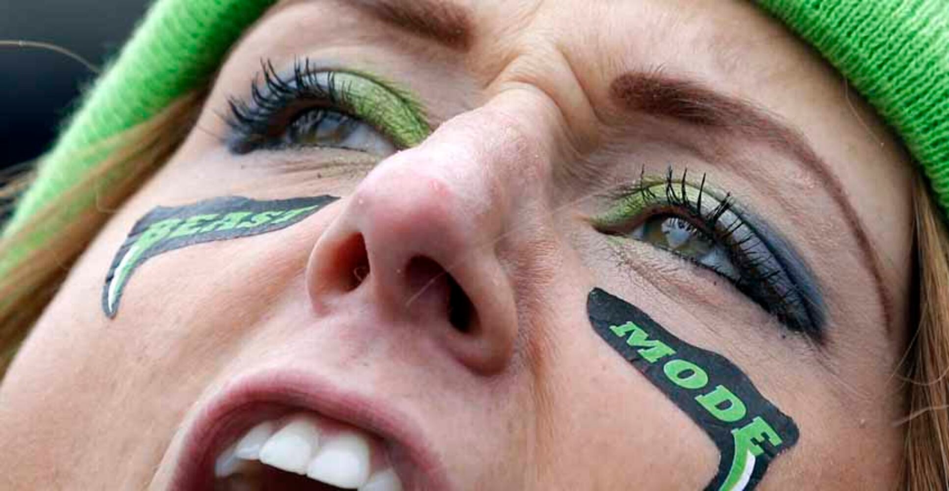 Seahawks fan rally at Seattle Center