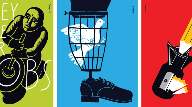 MODA's summer exhibit features the work of Bulgarian artist Luba Lukova.