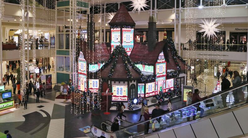 Shoppers can head to North Point Mall on Christmas Eve.