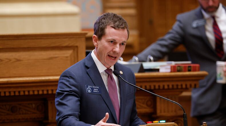 State Sen. Greg Dolezal, a candidate for Georgia’s lieutenant governor, is a gifted communicator who is on the forefront of Republican thought, AJC contributor Ben Burnett writes. (Arvin Temkar/AJC)