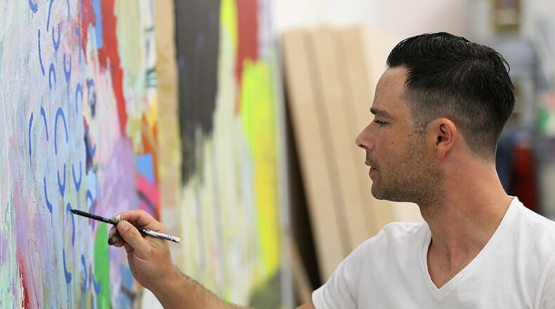 Alex Brewer, also known as Hense, the prolific graffiti artist who started tagging as a Candler Park teen when he was 13, is one of Georgia's most influential people. STAFF / 2015 photo