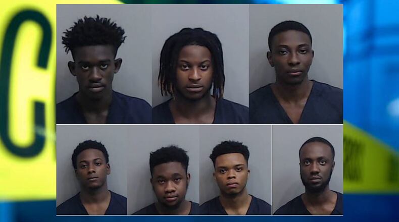 Top, from left: Ibrahima Biteye, Marc Sean Sidikou, Irvin Ouedraogo
Bottom, from left: Kahneil Jahe Oliver, Mouley Hassan Sanfo, Brandom Michael Gage and Bechir Traore