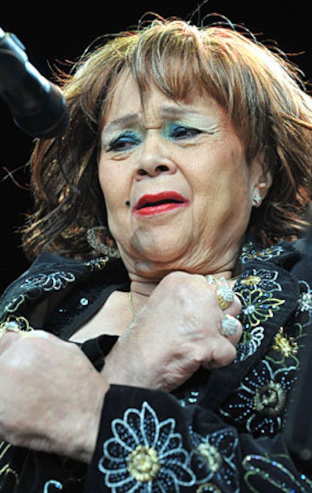 Al Green, Etta James at Chastain