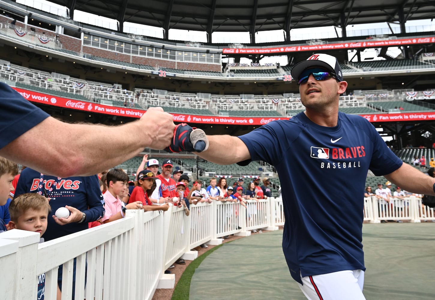 Photos: Braves home opener