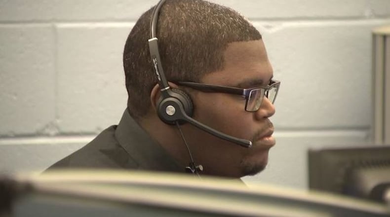 The woman’s mother called 911 after she heard her screaming that her water broke. Chris Morris picked up that call.