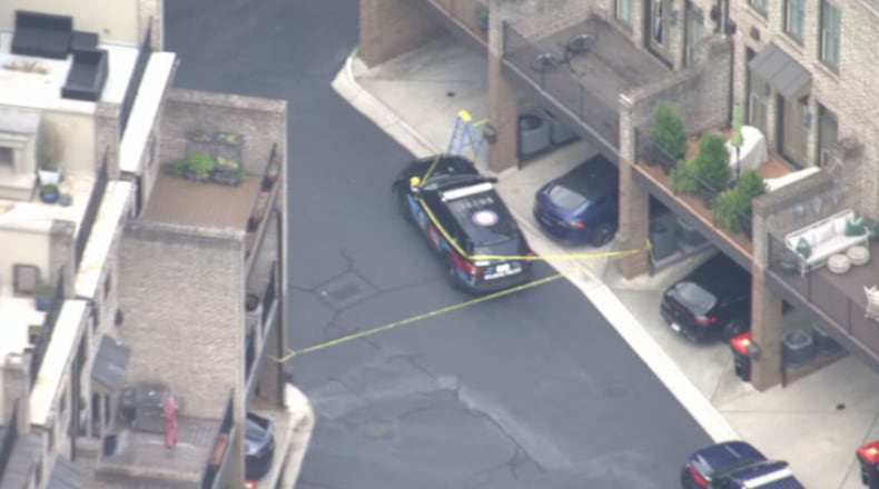 The incident happened at a townhome in the 3500 block of Roswell Road in Buckhead, Atlanta police said. (Channel 2 Action News)