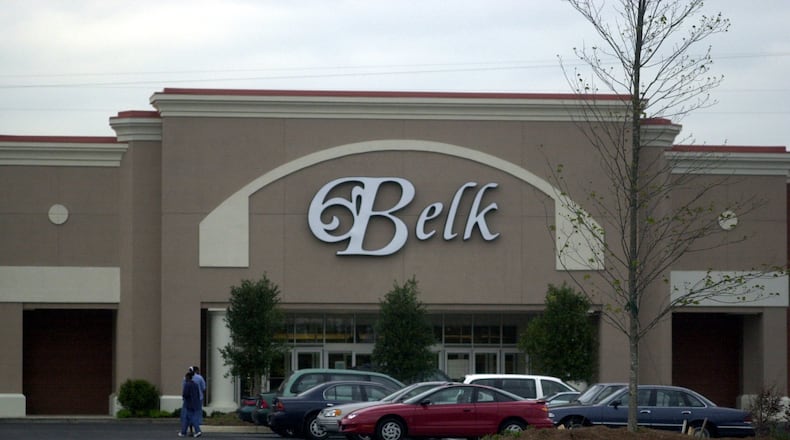 A Belk department store in metro Atlanta. (LEVETTE BAGWELL/AJC 2000 file photo)