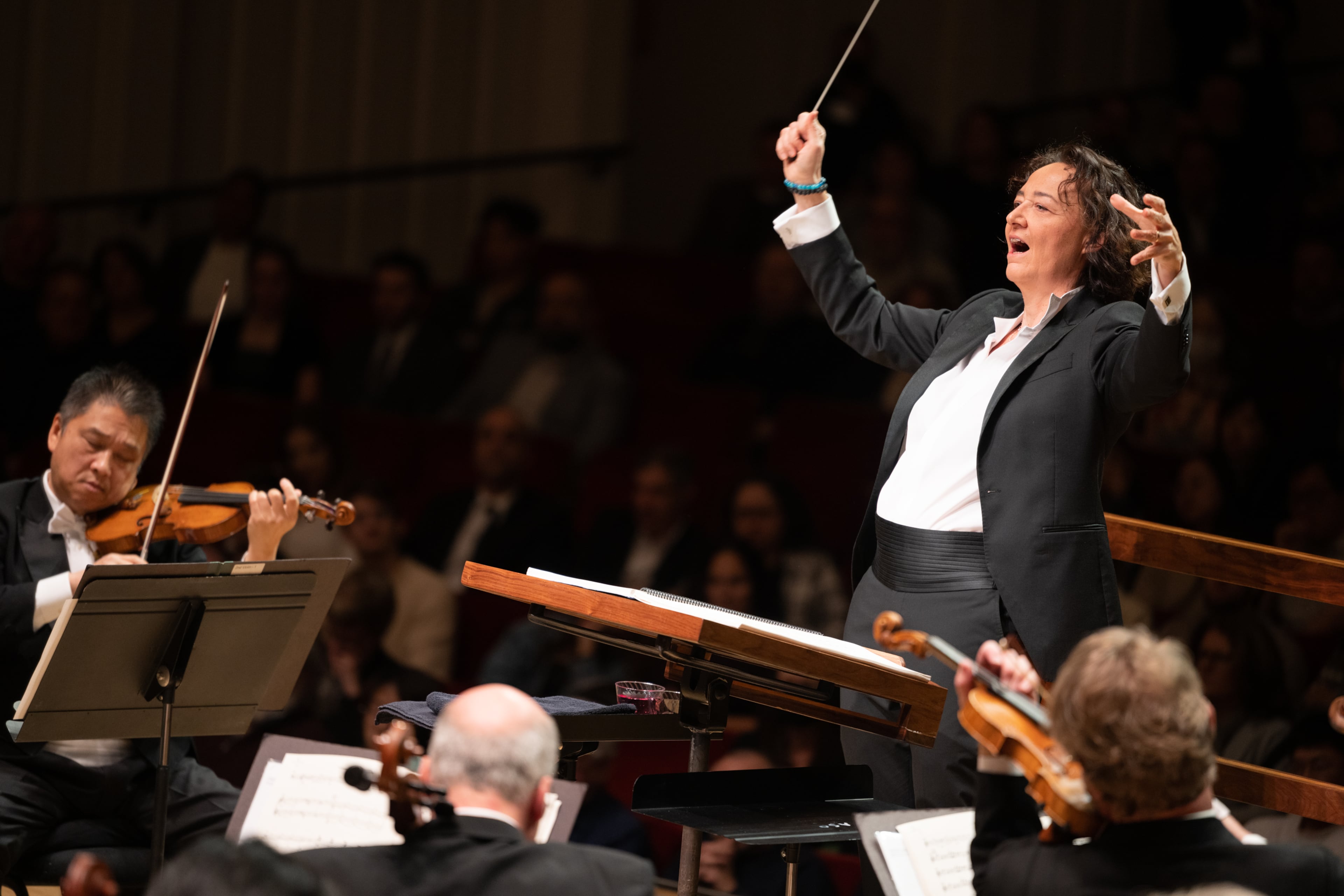 Nathalie Stutzmann and the Atlanta Symphony Orchestra will conclude their year-long Beethoven project this fall. (Rand Lines)