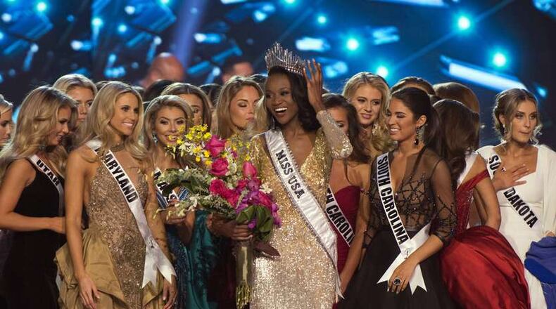 Miss District of Columbia USA 2016 Deshauna Barber.