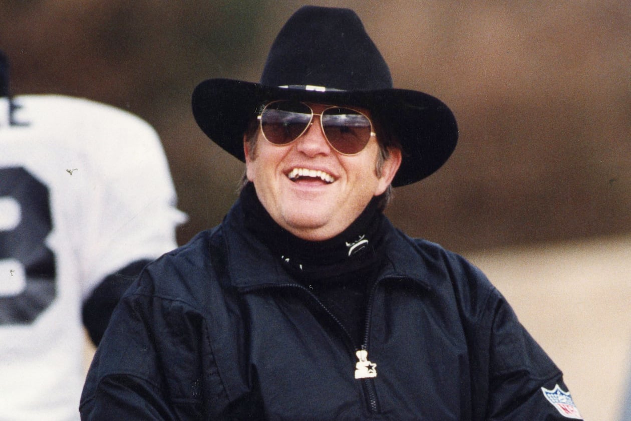 Former Atlanta Falcons coach Jerry Glanville.