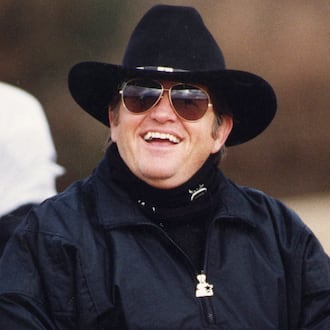 Former Atlanta Falcons coach Jerry Glanville.