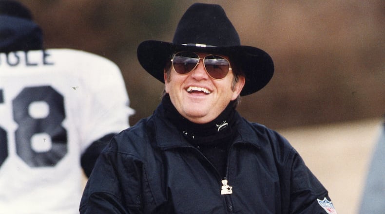 Former Atlanta Falcons coach Jerry Glanville.